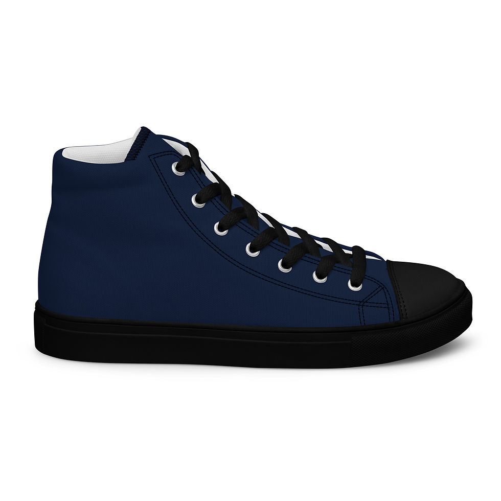Thumbnail: Turban Men’s high top canvas shoes