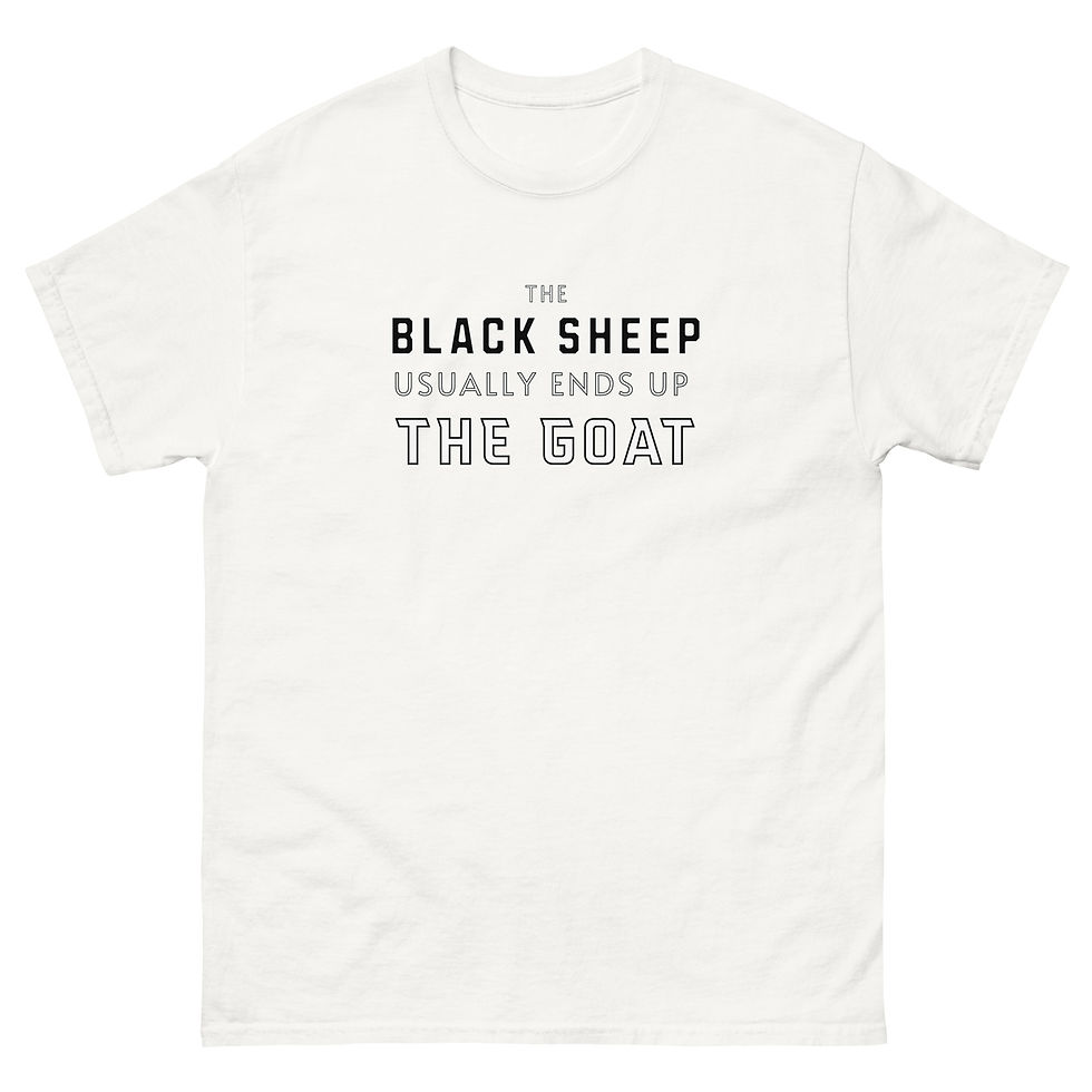 Thumbnail: Black Sheep The Goat - Unisex classic tee