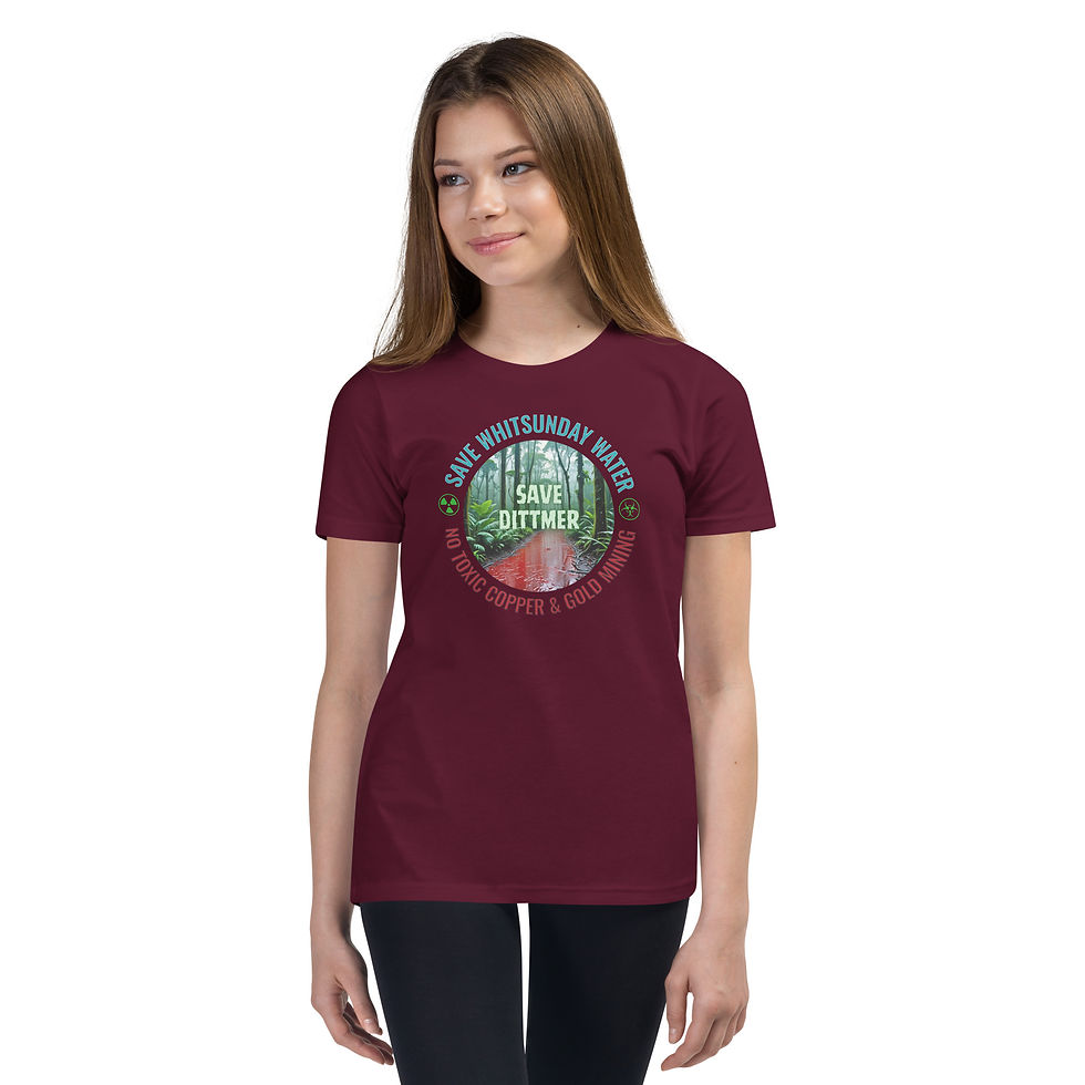 Thumbnail: Save Dittmer - Shirt Style 02 - Youth Short Sleeve T-Shirt