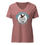 Thumbnail: Loyal to the Foil Badge of Honour - Women’s relaxed v-neck t-shirt