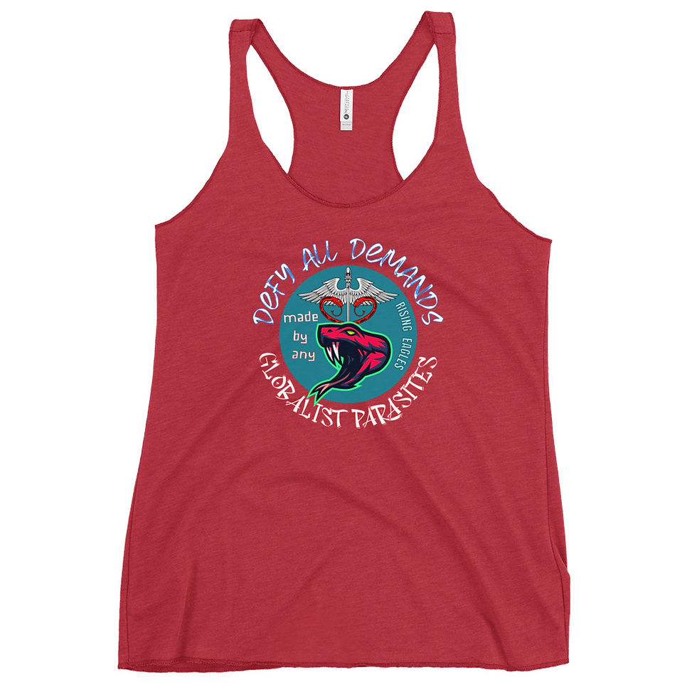 Thumbnail: Defy All Demands - Women's Racerback Tank Dark
