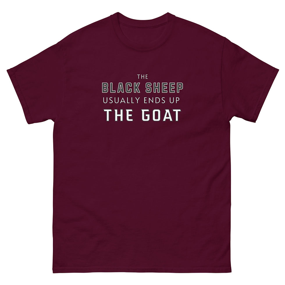 Thumbnail: Black Sheep The Goat - Unisex classic tee