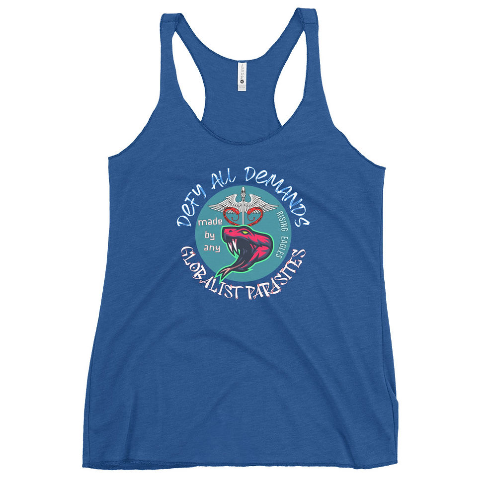 Thumbnail: Defy All Demands - Women's Racerback Tank Dark