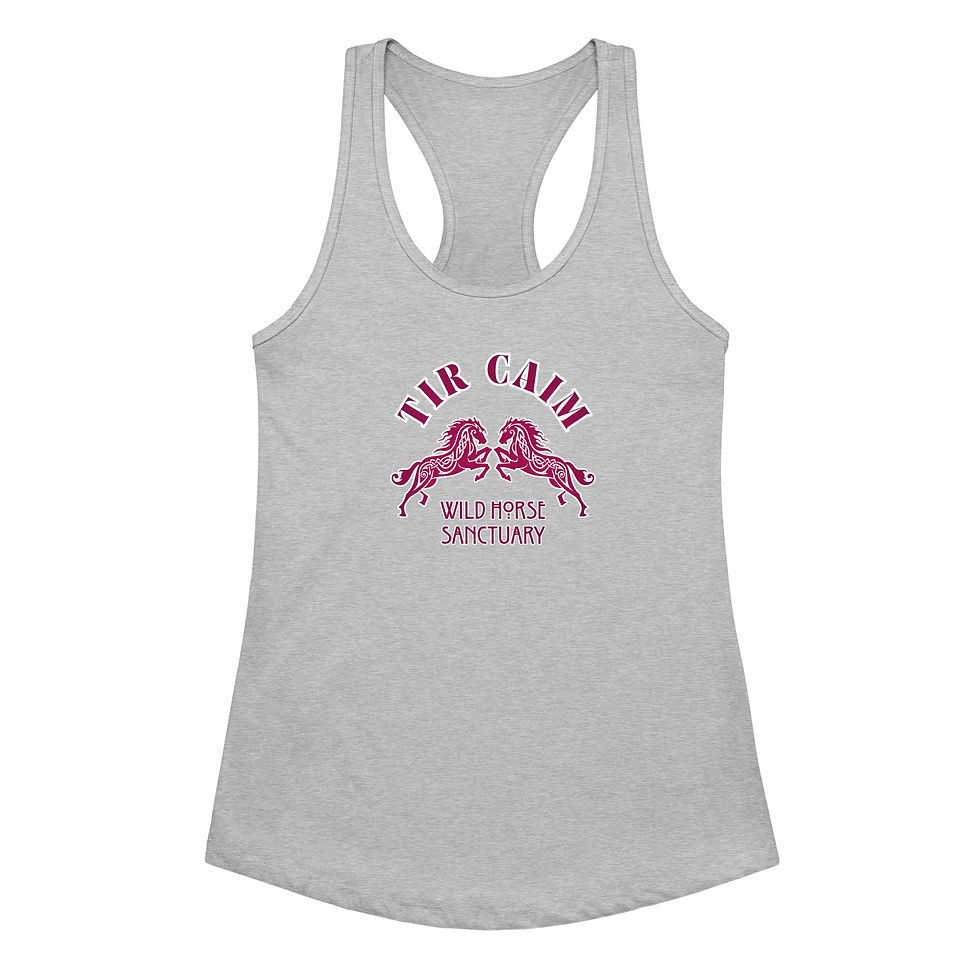 Thumbnail: Tir Caim Women’s fitted racerback tank top - Maroon