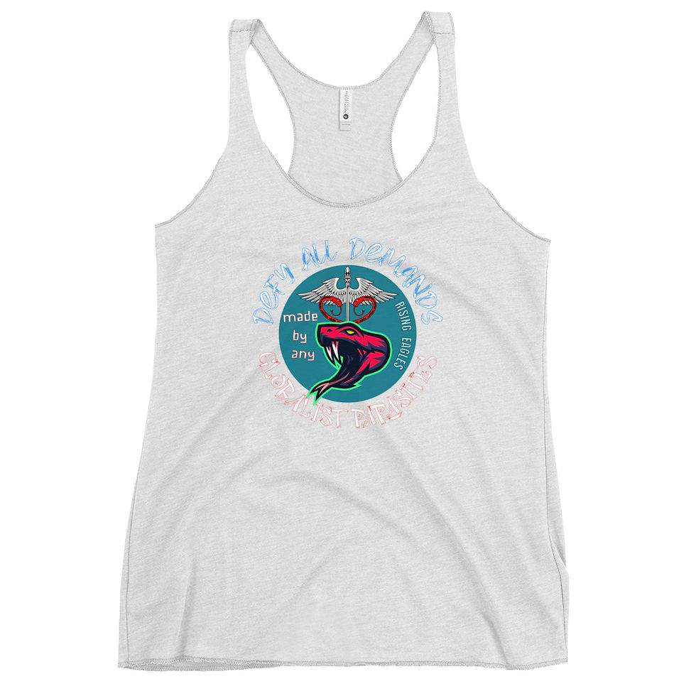 Thumbnail: Defy All Demands - Women's Racerback Tank Dark