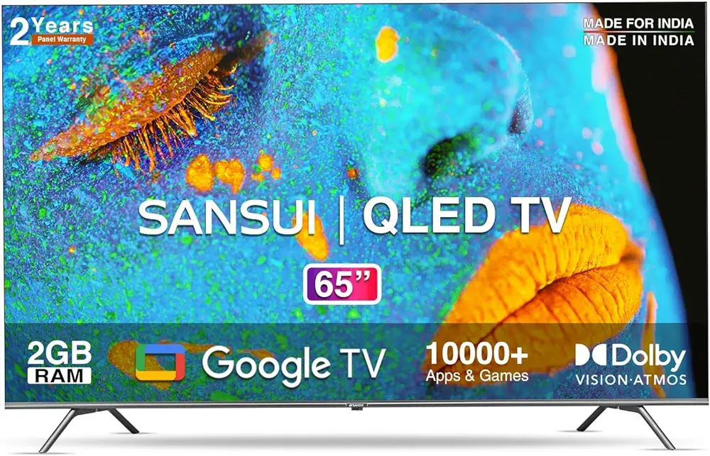 Sansui  (65)4K Smart QLED TV JSW65GSQLED