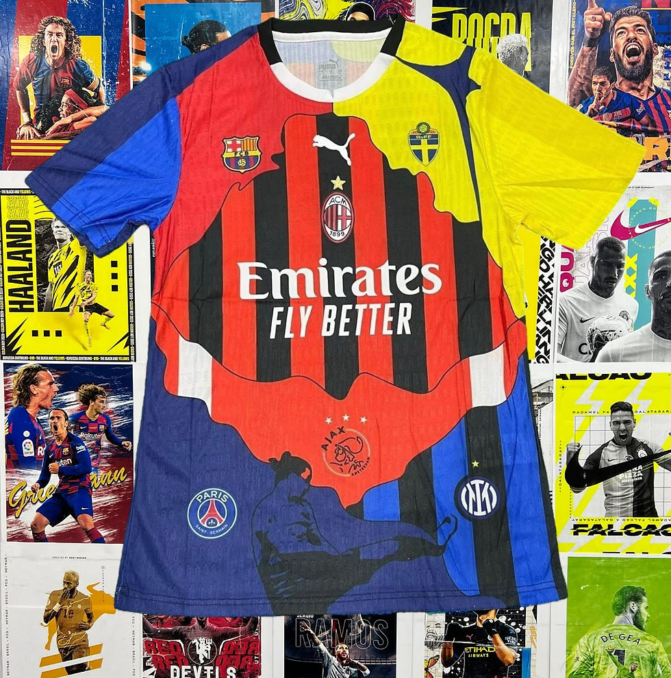 Thumbnail: Ibrahimovic All In On (G.O.A.T) Tshirt