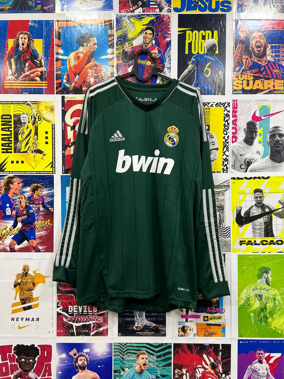 Real Madrid (Third) 2012/13 Retro Full Sleeves T-shirt