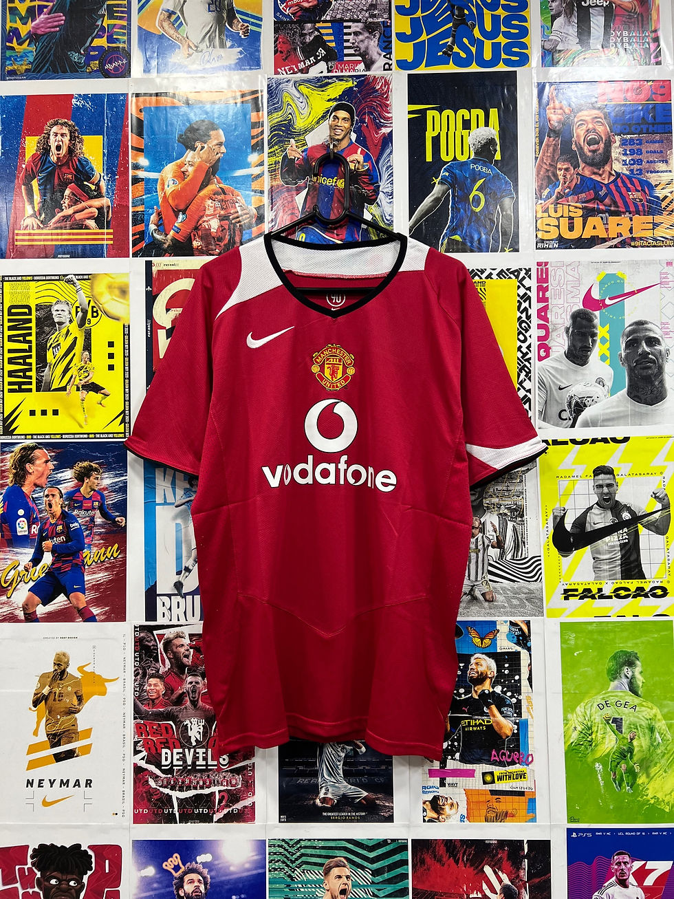 Manchester United (Home) 2004/06 Retro T-shirt