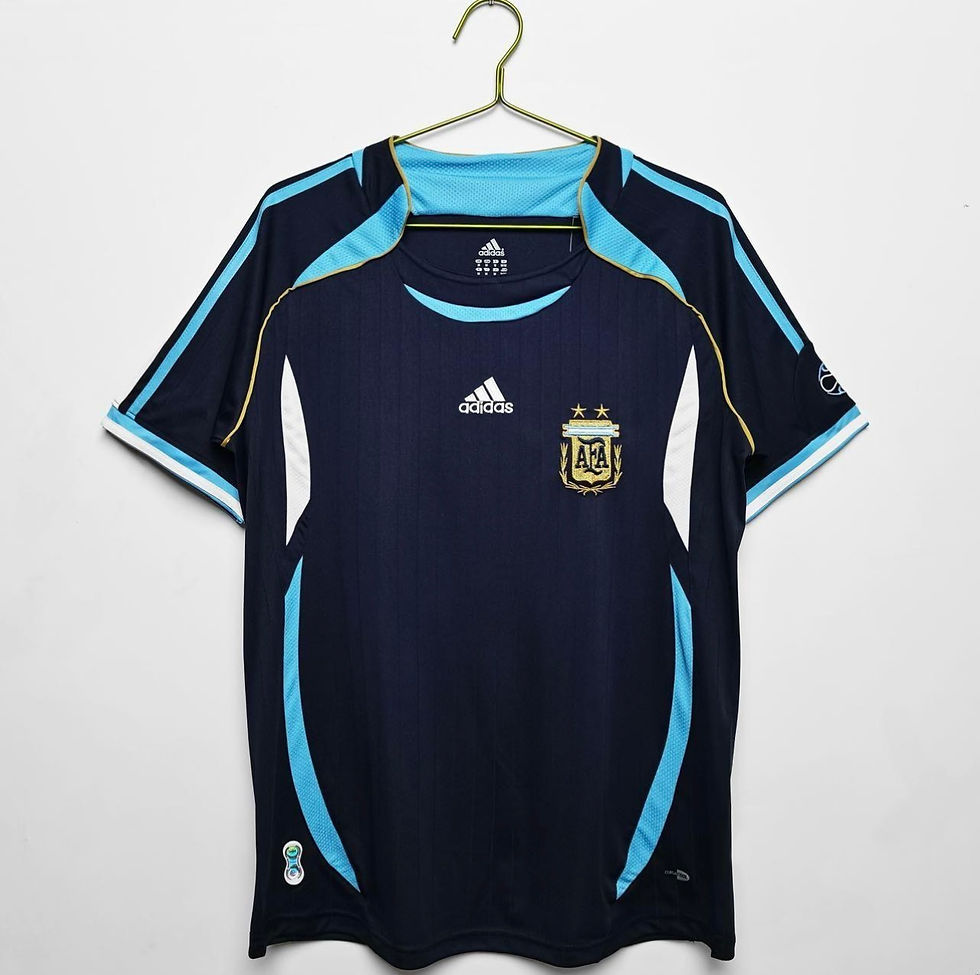 Argentina (Away) 2006/07 Retro T-shirt