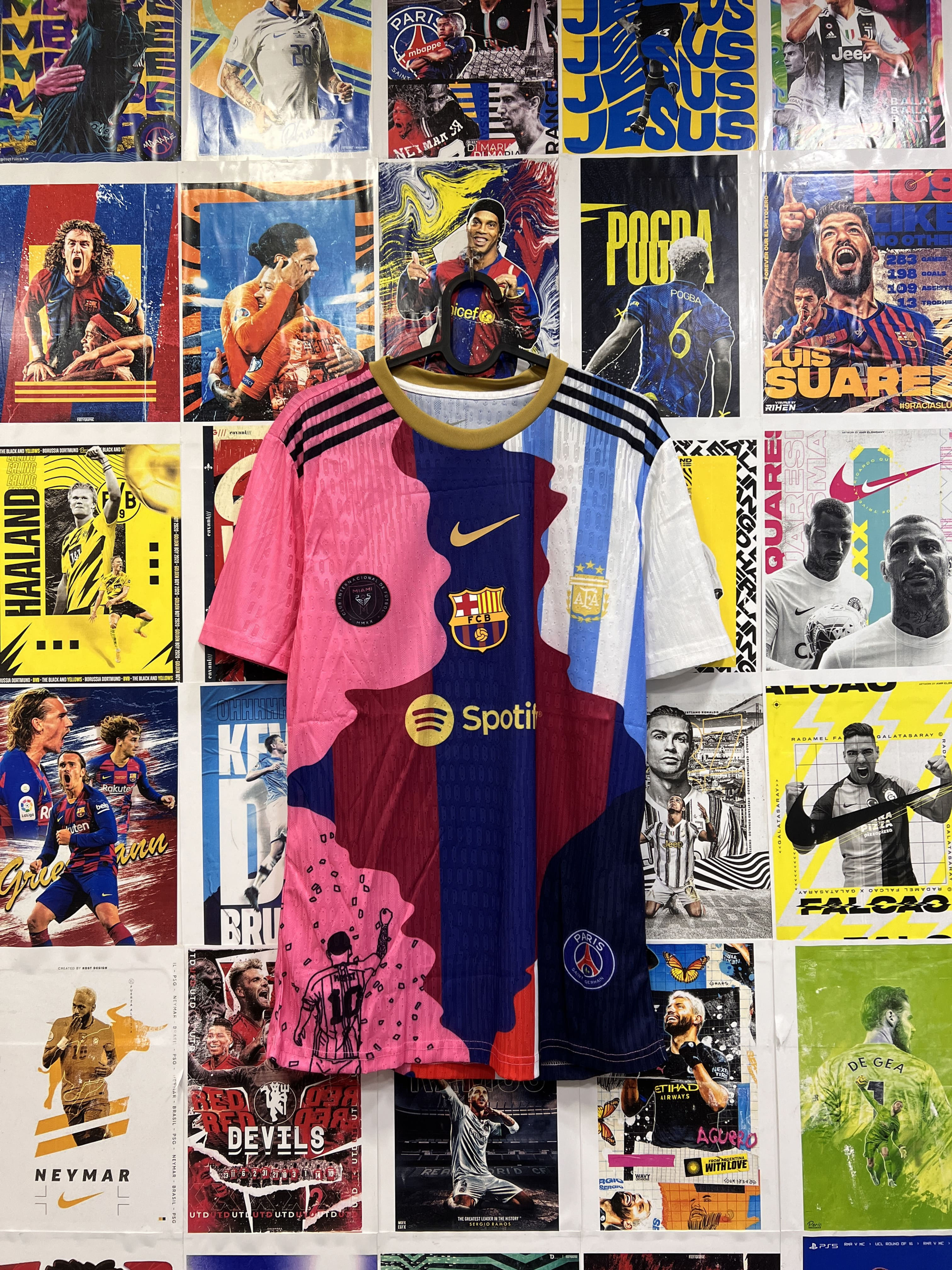 Messi All In On (G.O.A.T) Tshirt