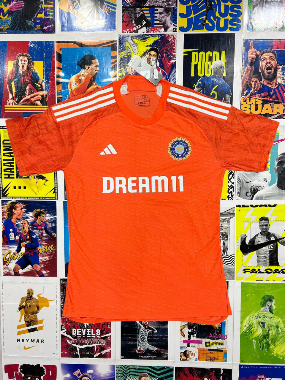 India Cricket Training T-shirt