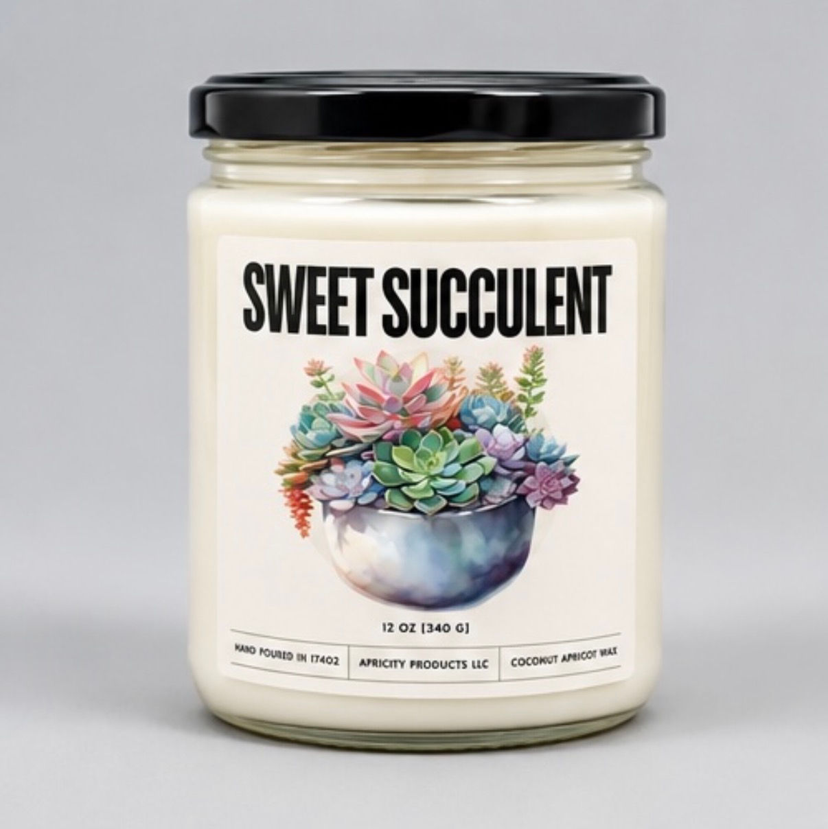 Sweet Succulent Candle