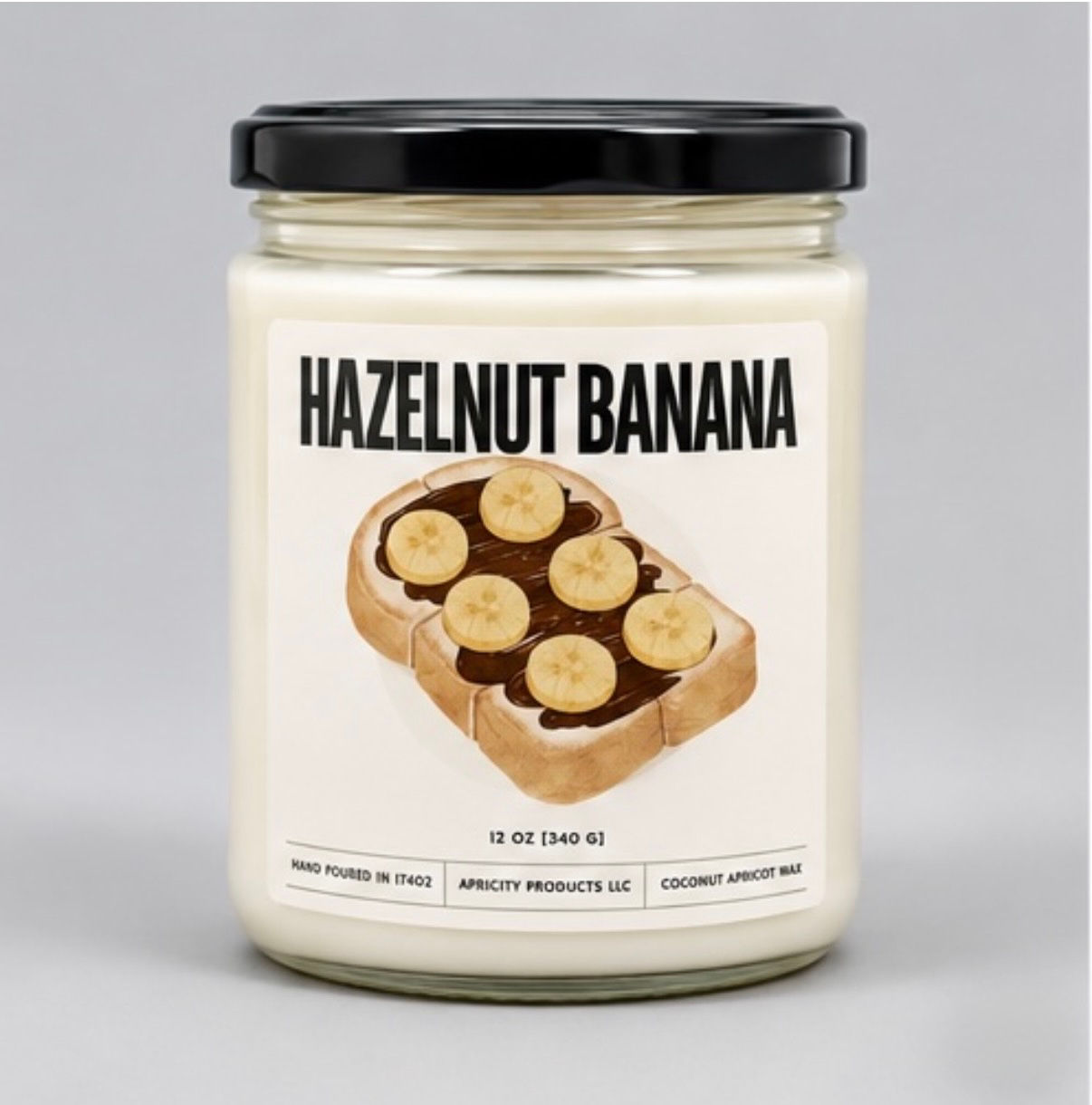 Hazelnut Banana Candle