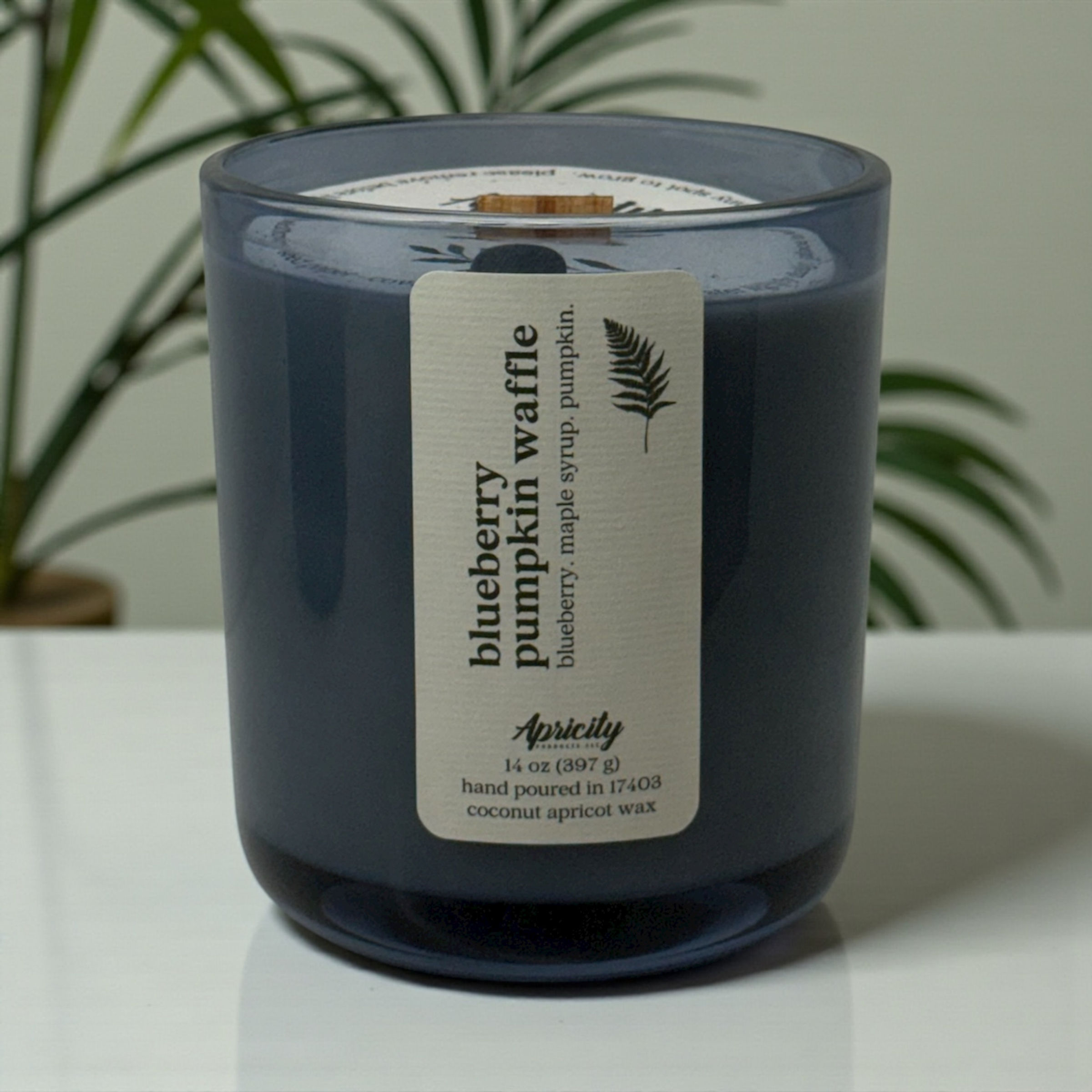 Blueberry Pumpkin Waffle Candle