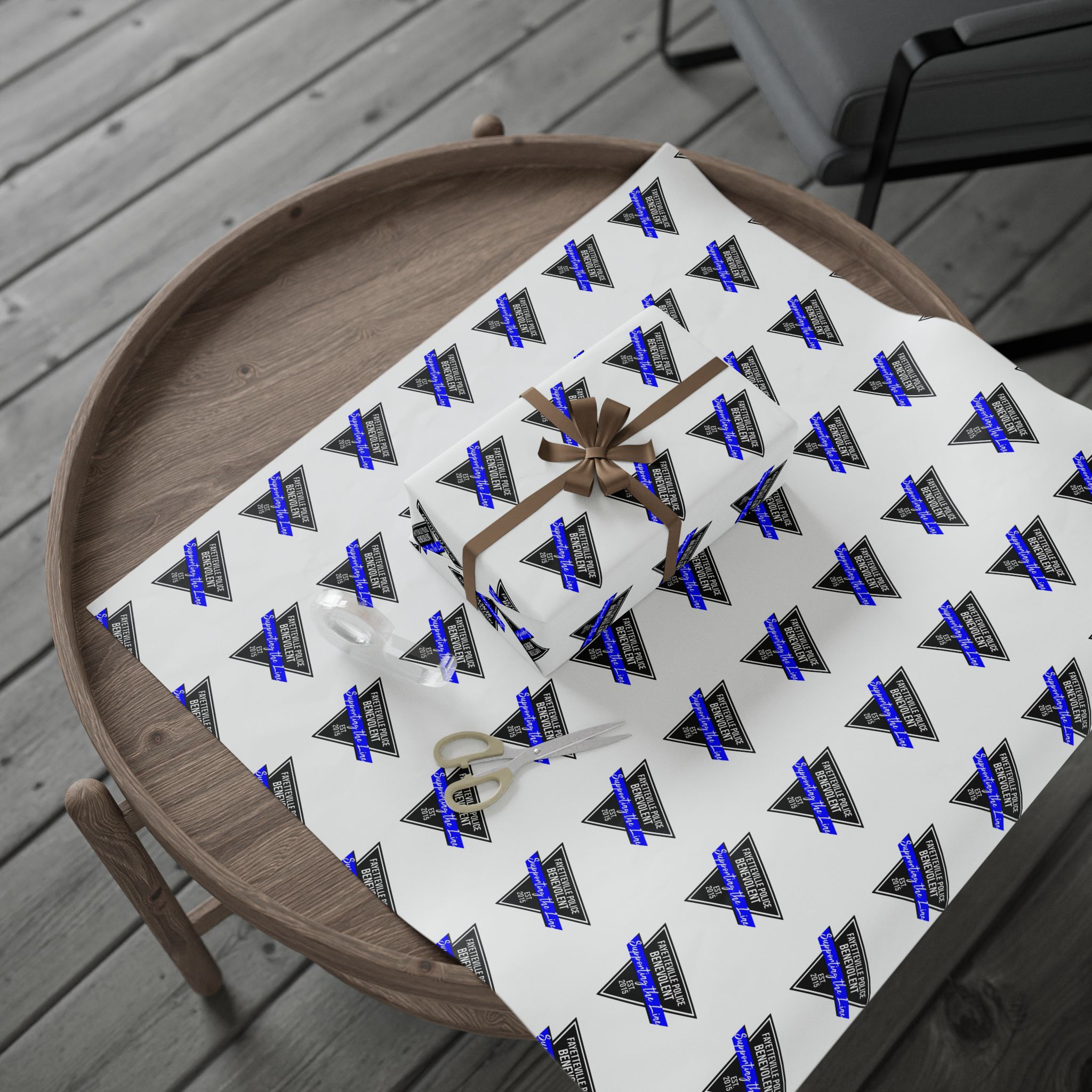 FayPD Benevolent Logo Wrapping Paper