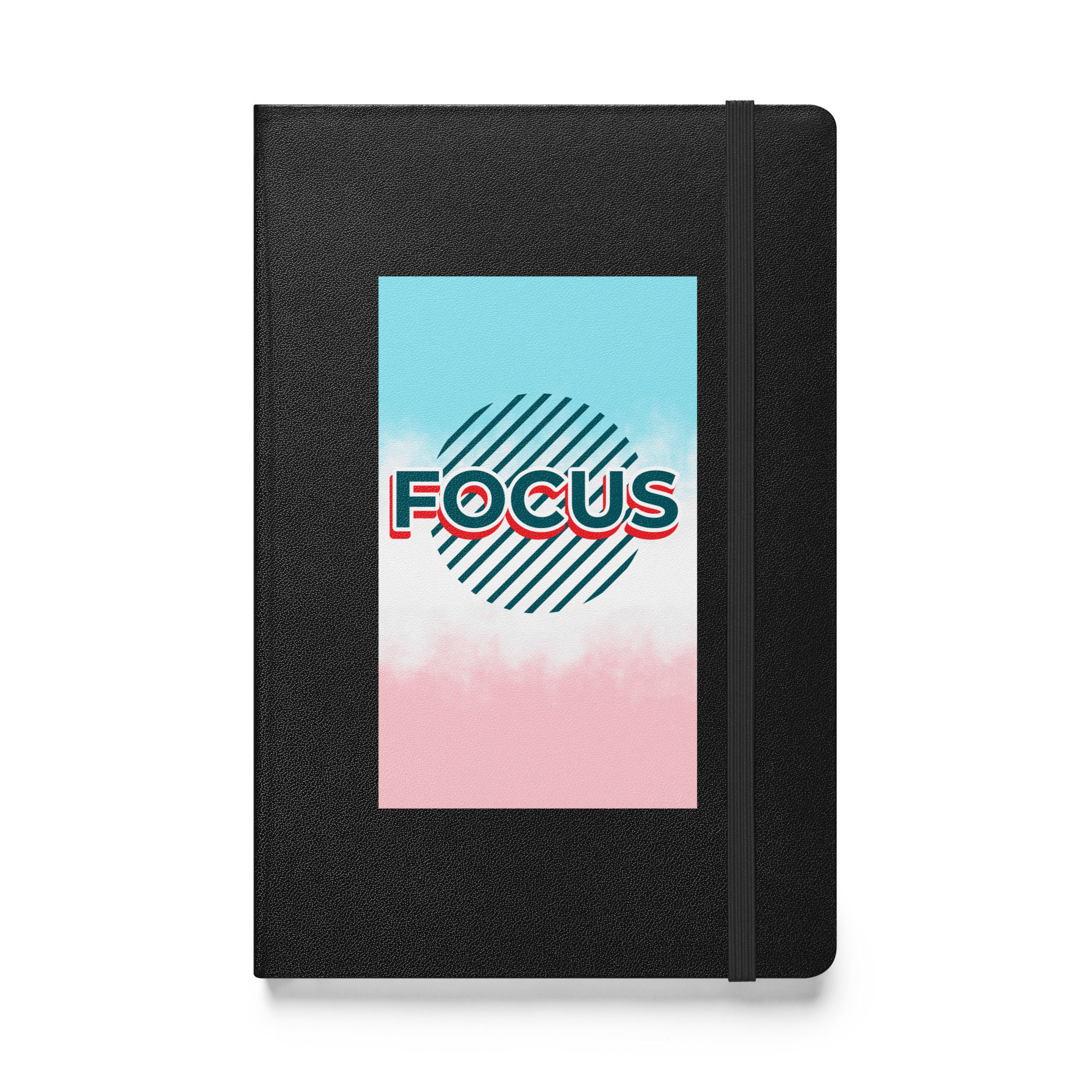 Hardcover bound notebook