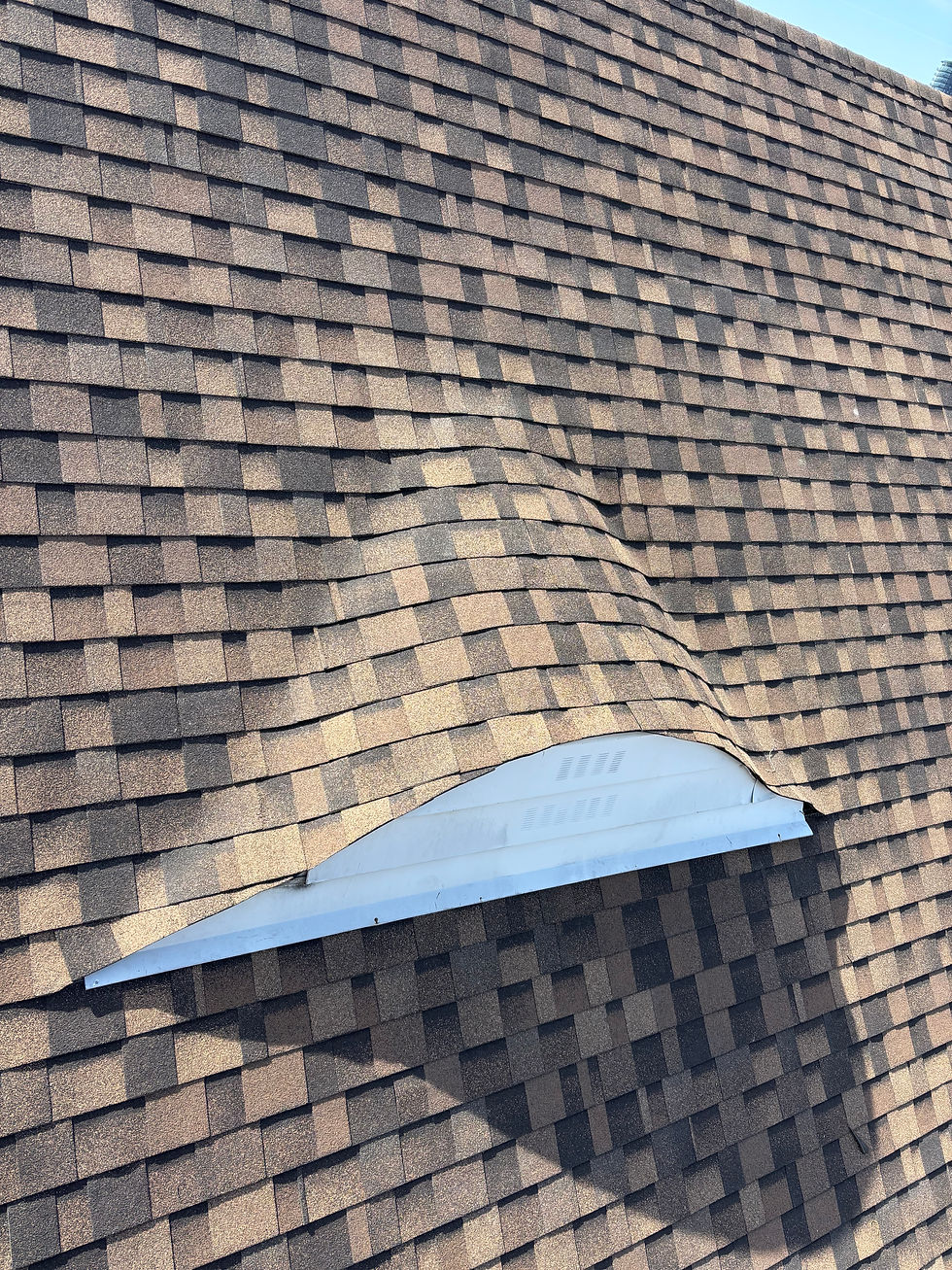 Custom shingled eyebrow roof detail