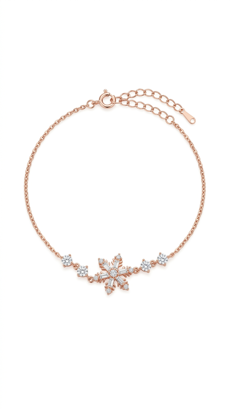The Spinning Snowflake Bracelet