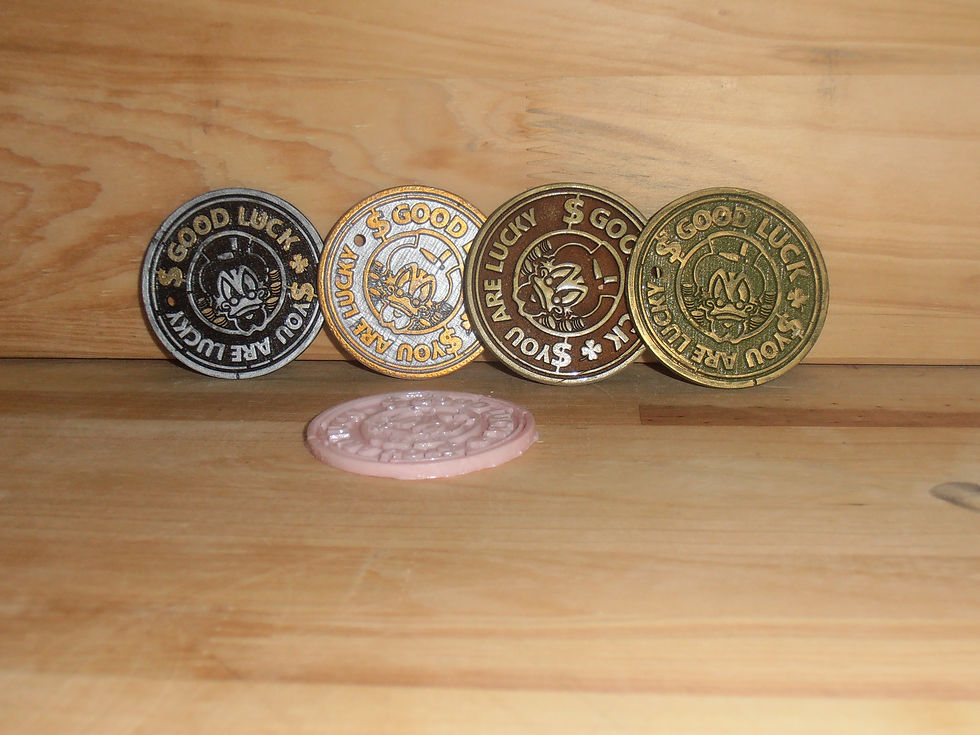 LLAVERO MONEDA DE LA SUERTE