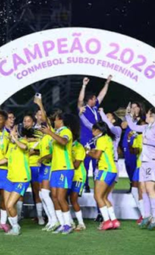 Seleção Feminina Sub-20 é campeã do Sul-Americano ao vencer a Venezuela por 2 a 0