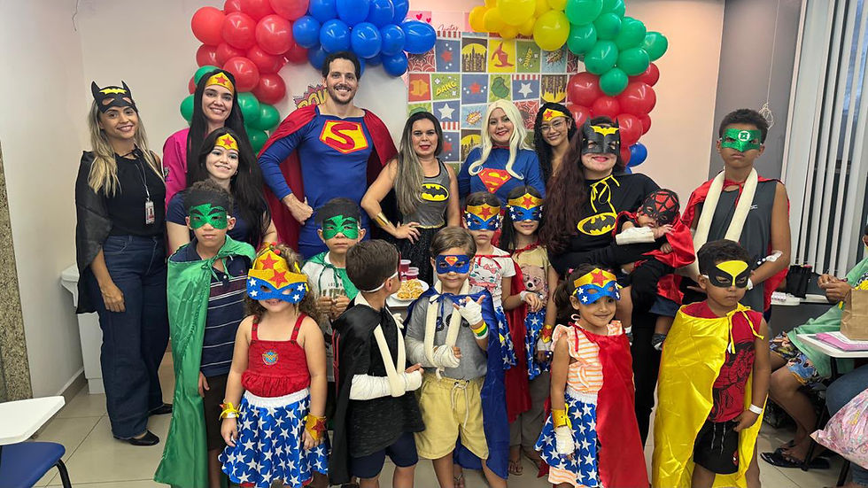 Hospital Regional de Arcoverde antecipa Dia das Crianças com brinquedos e super-heróis