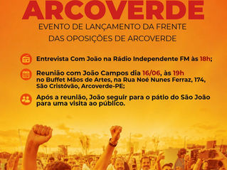 Pré-candidato ao Governo de Pernambuco cumpre agenda política em Arcoverde nesta terça-feira (16)