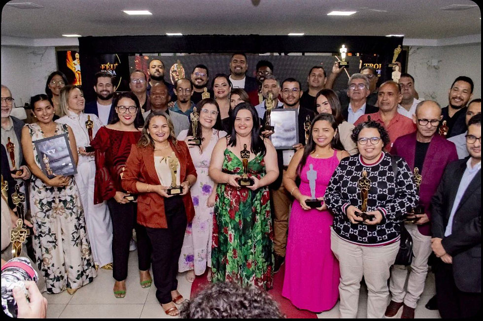 Premiados da noite - Foto: Divulgação