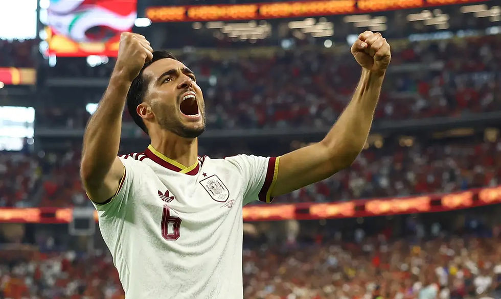 Espanha vence Portugal por 1 a 0 nesta segunda-feira (6) e avança às quartas da Copa