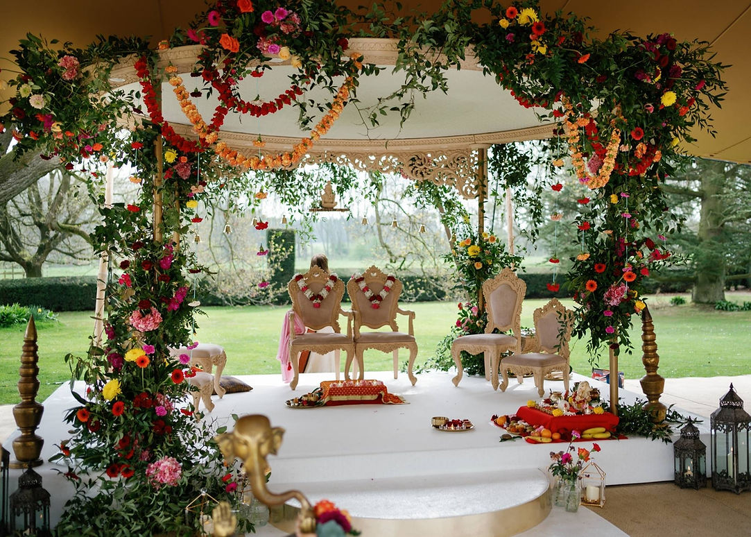 Indian Mandap - Wedding Flowers - The Rarified.jpg