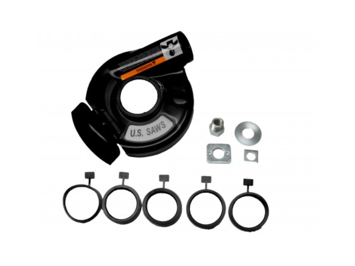 7” UNIVERSAL GRINDER VAC KIT W/ CONVERTIBLE SHROUD