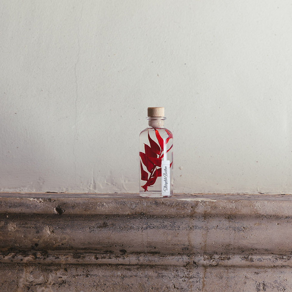 Miniature : Ruscus rouge - Plante immergée