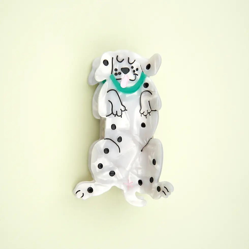 Miniature : Pince à cheveux Dalmatien Coucou Suzette