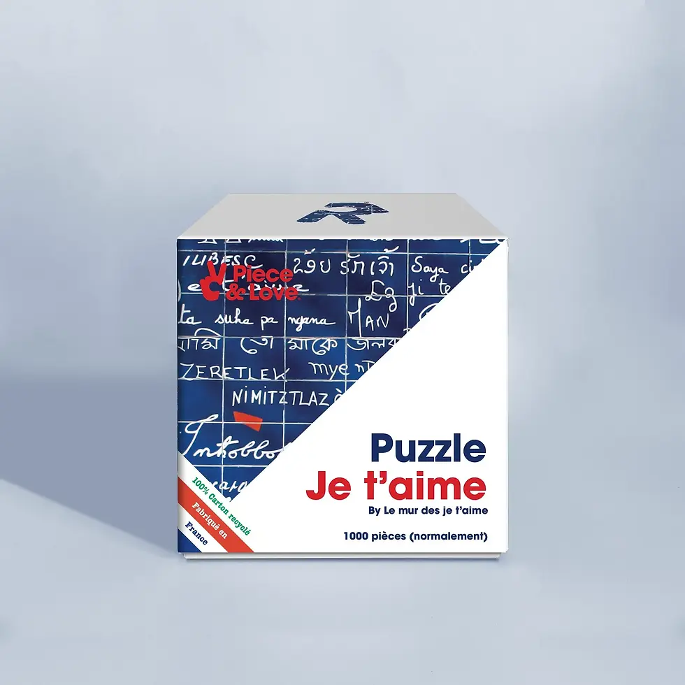 Miniature : Puzzle Je t'aime Piece & Love