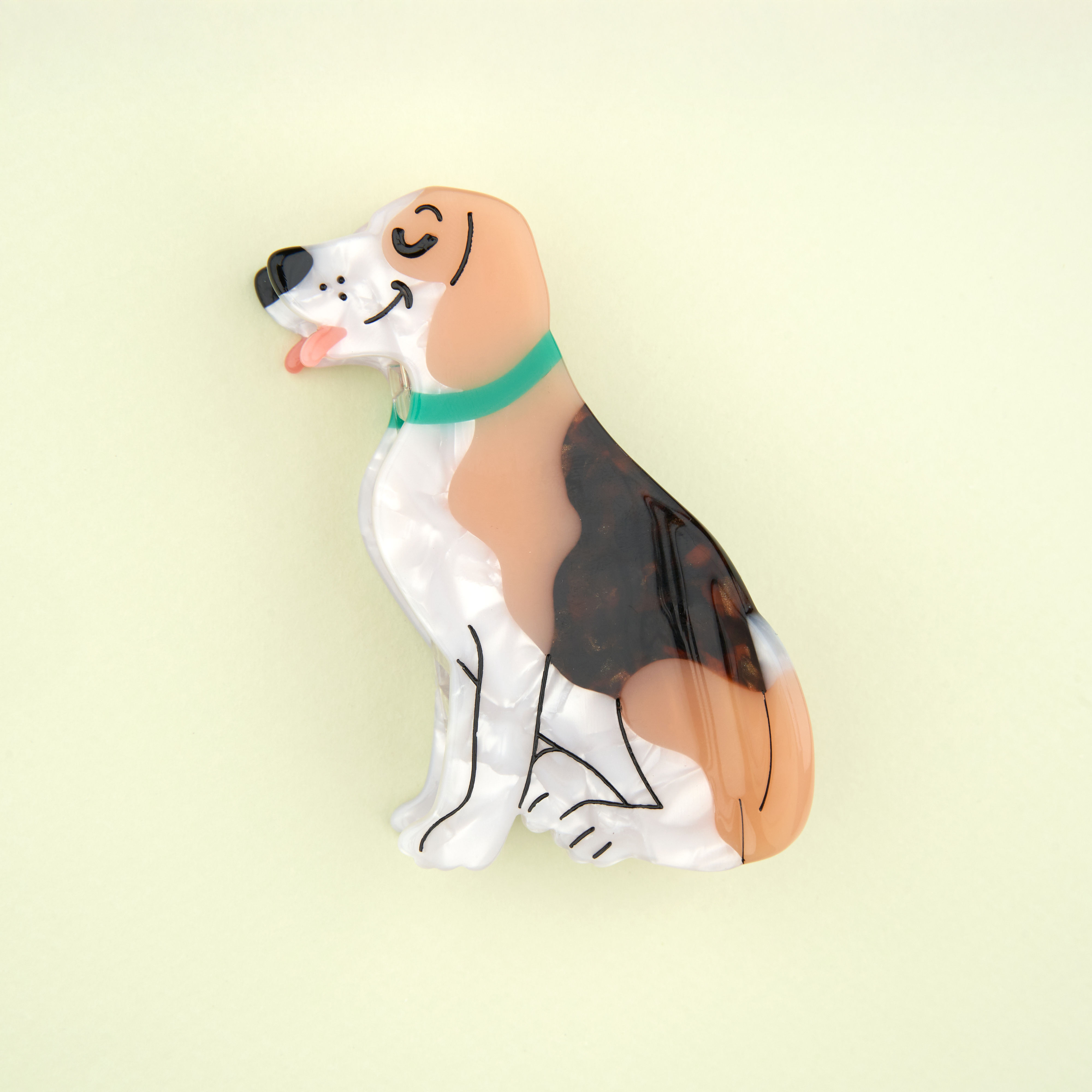 Pince à cheveux Beagle Coucou Suzette