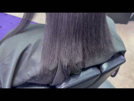 Silk Press + Trim