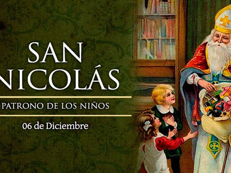 Jueves 6 de Diciembre S.Nicolas - I de Adviento
