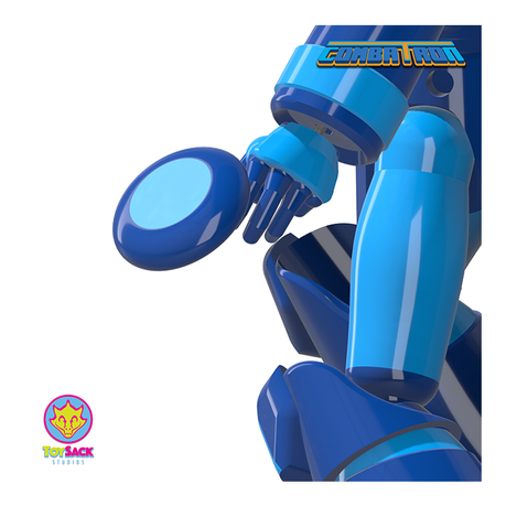 Combatron Hip Disc In Hand | ToySack Studios