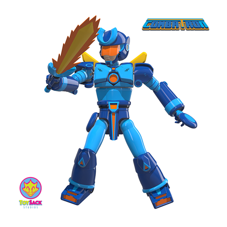 Combatron in Action Pose | ToySack Studios