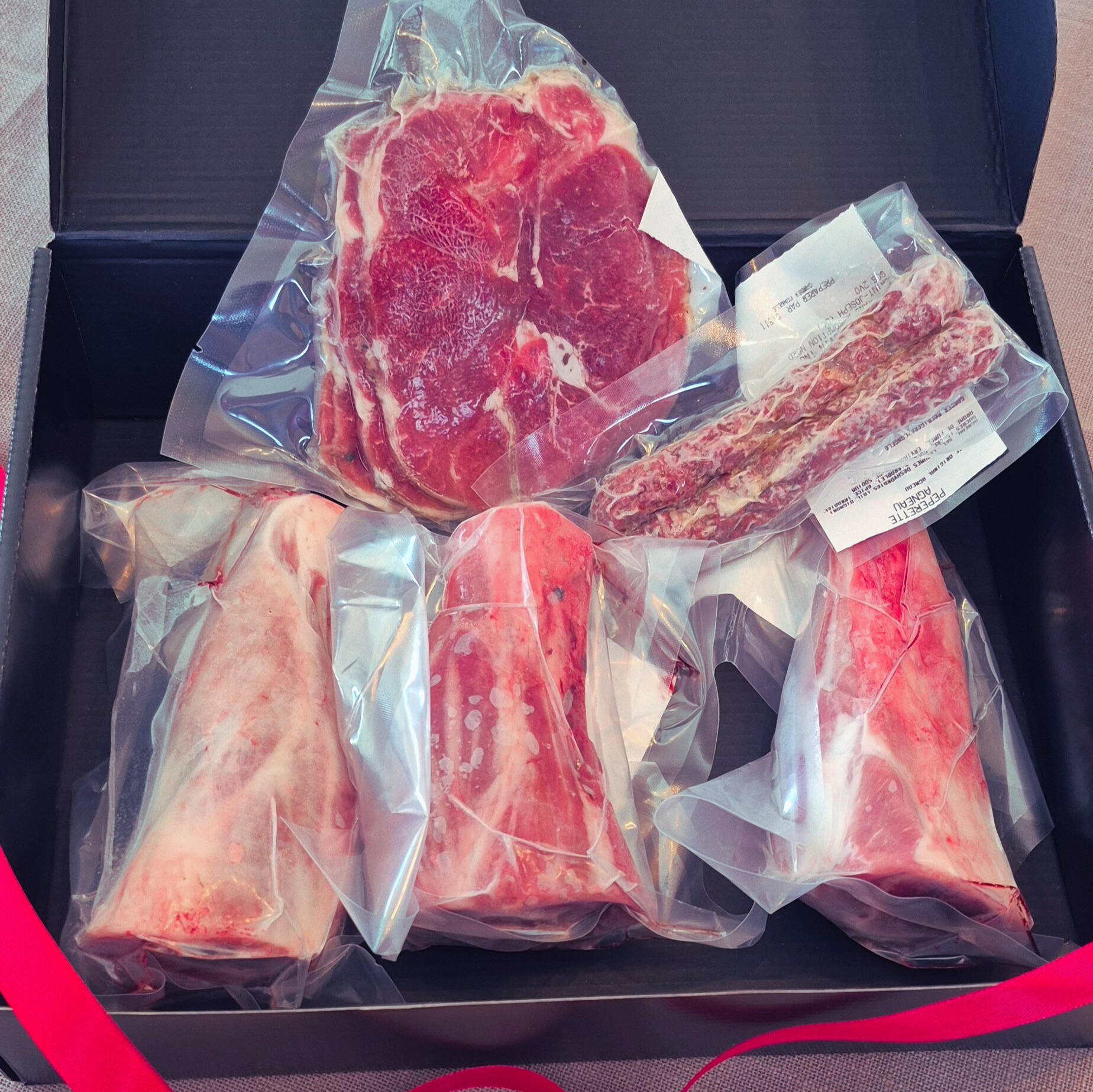 Souper de souris d'agneau pour 2 personnes