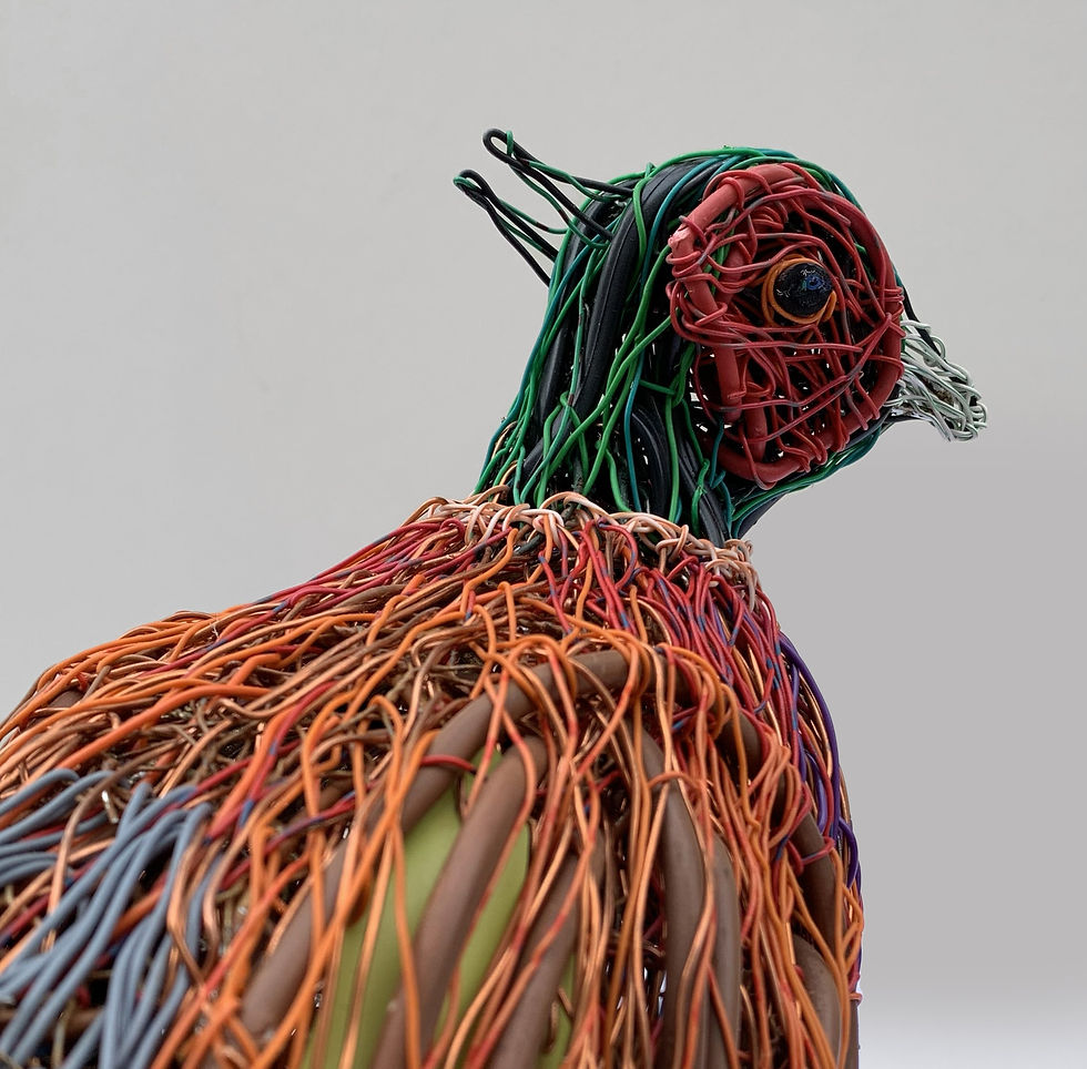 Thumbnail: Sustainable Bird Sculptures (THREE SOLD)