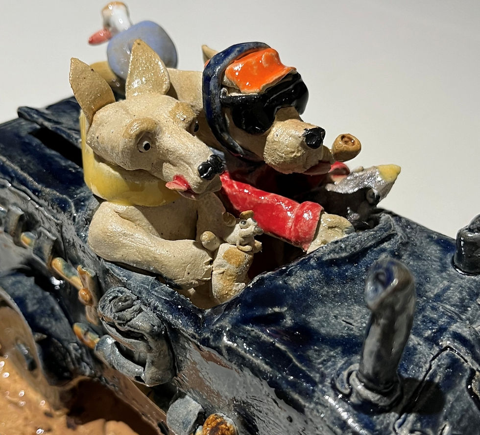 Thumbnail: Off-Roading - and Other Road Trips: new work in every momth