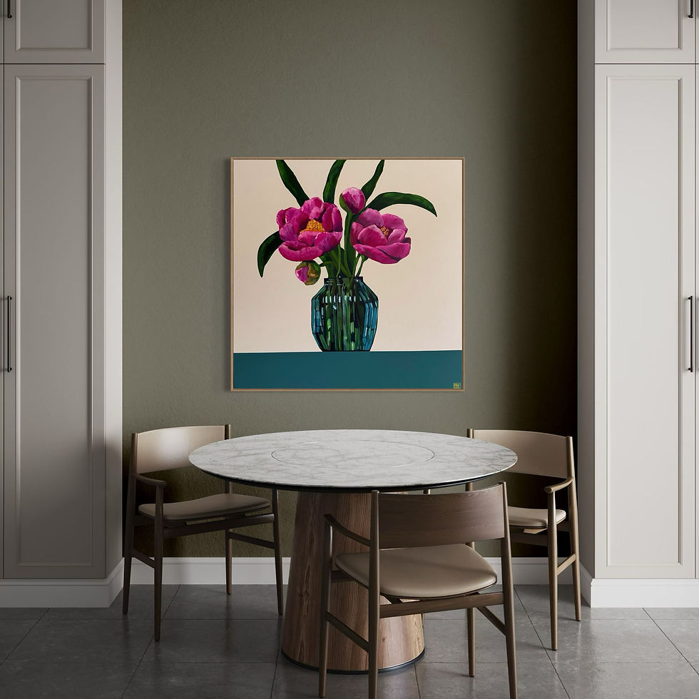 Thumbnail: Peony Pop and The Chinese Vase - BOTH SOLD