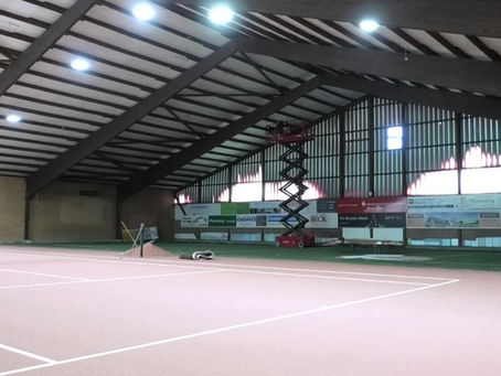 Tennishalle im Umbau!