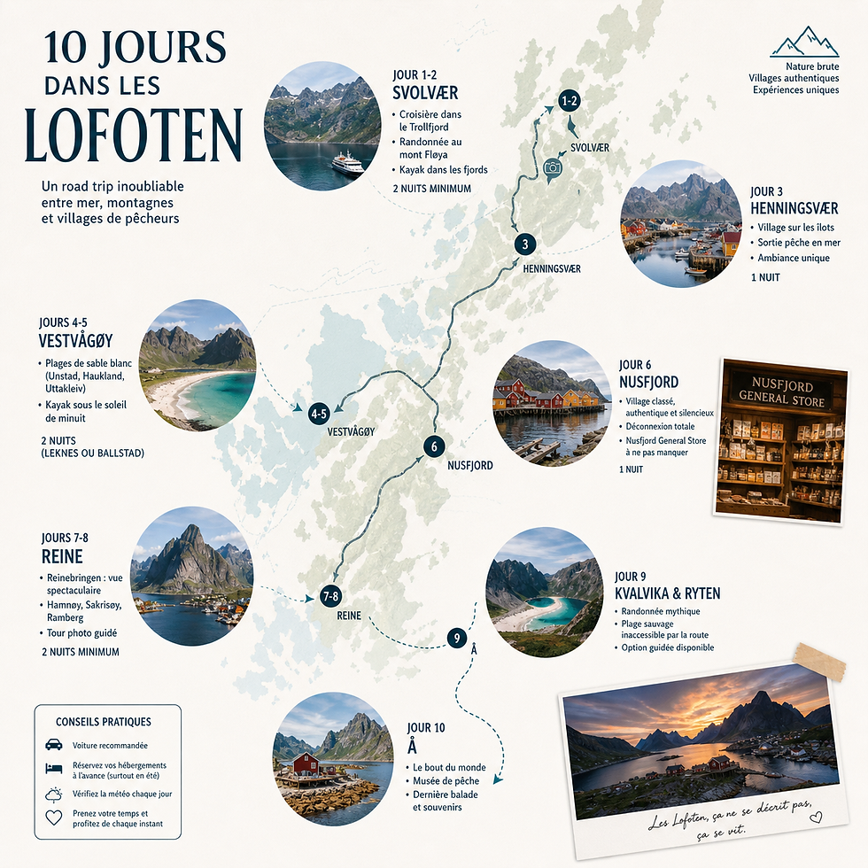 Les îles Lofoten