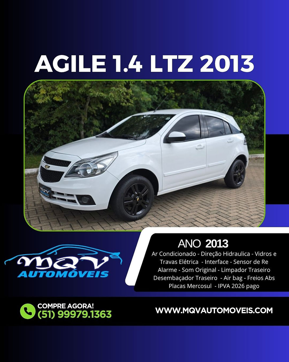 Miniatura: ÁGILE 1.4 LTZ ANO 2013