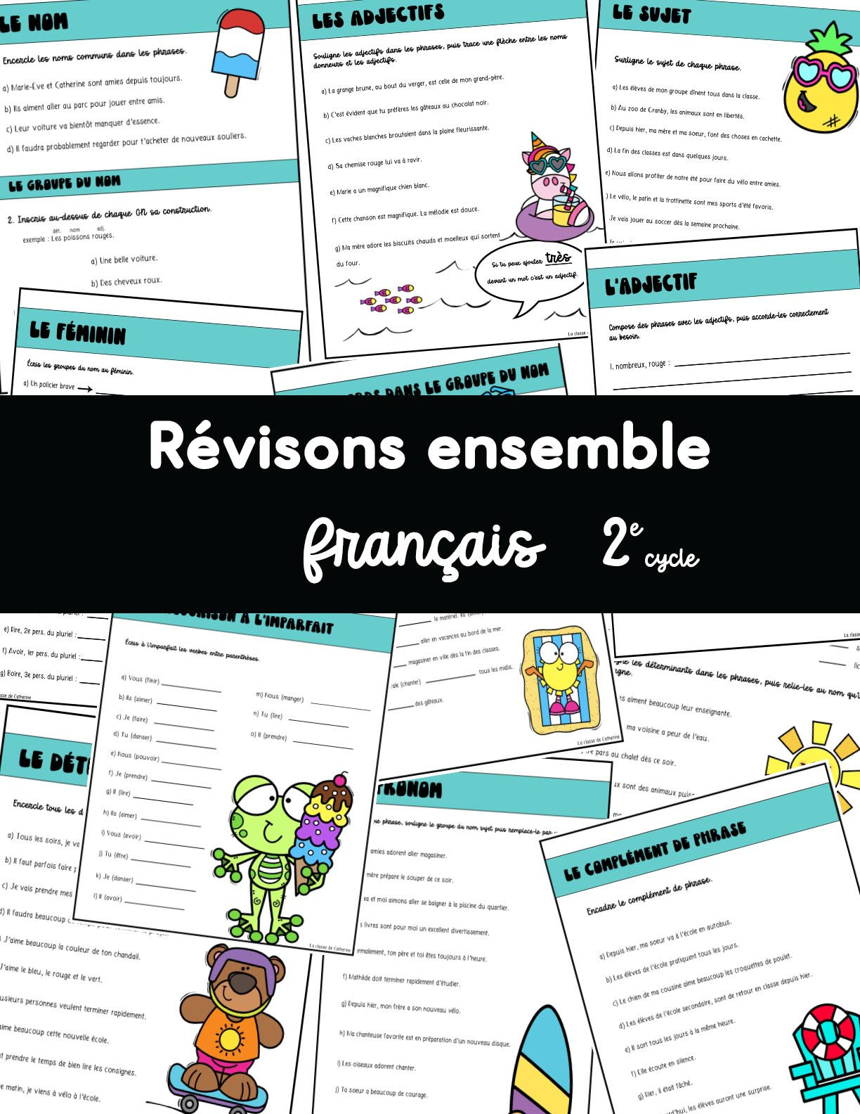 Révisons ensemble - français 2e cycle