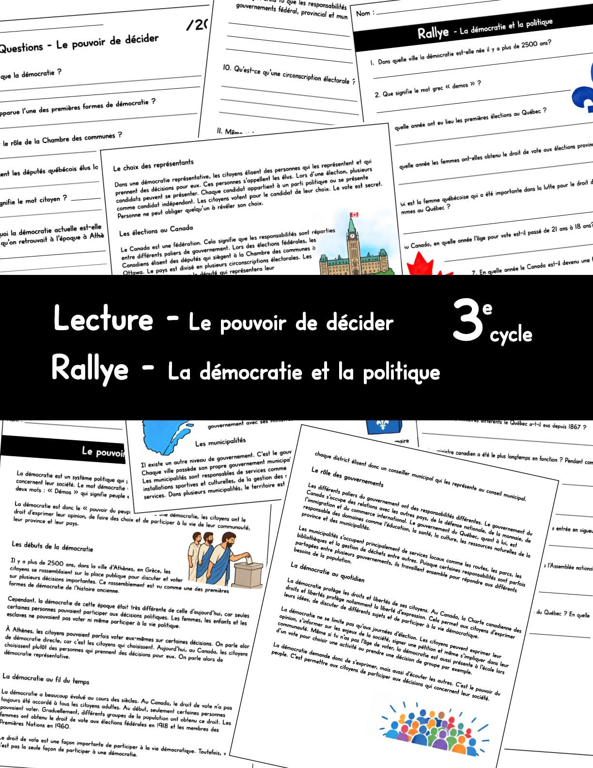 Le pouvoir de décider - Lecture + rallye
