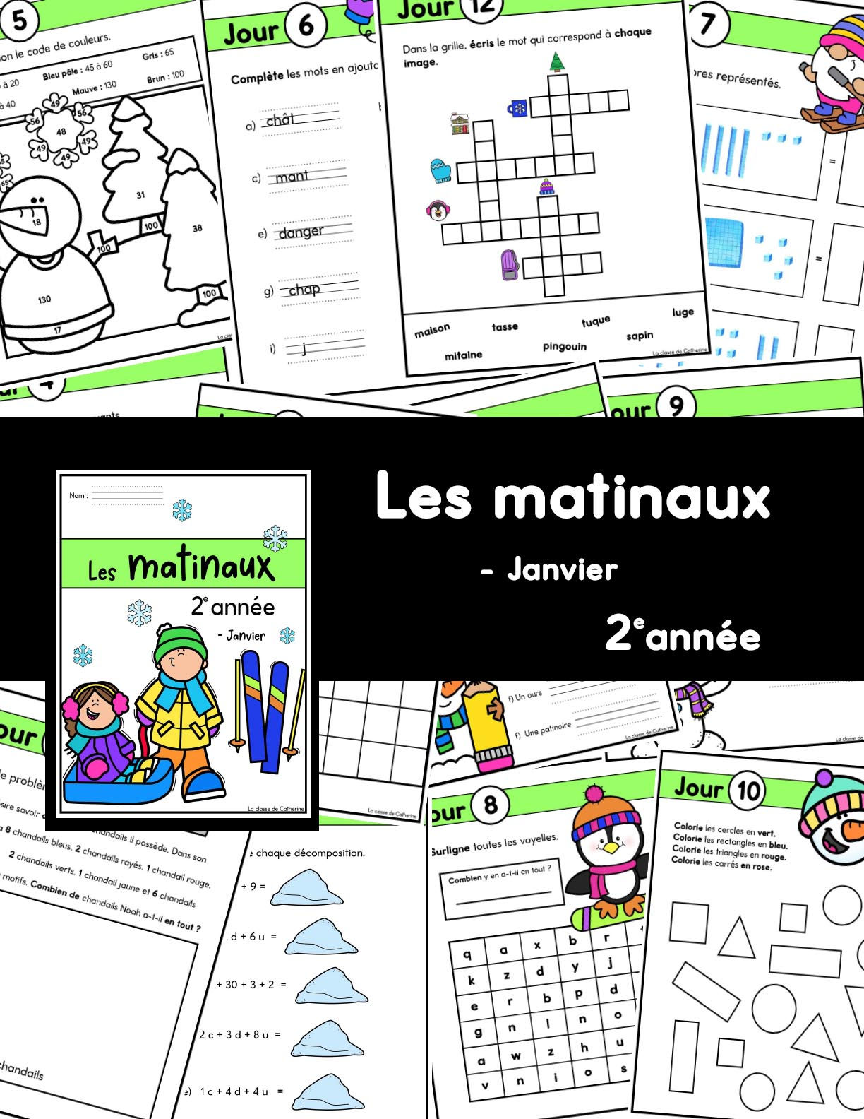 Les matinaux janvier -2e année