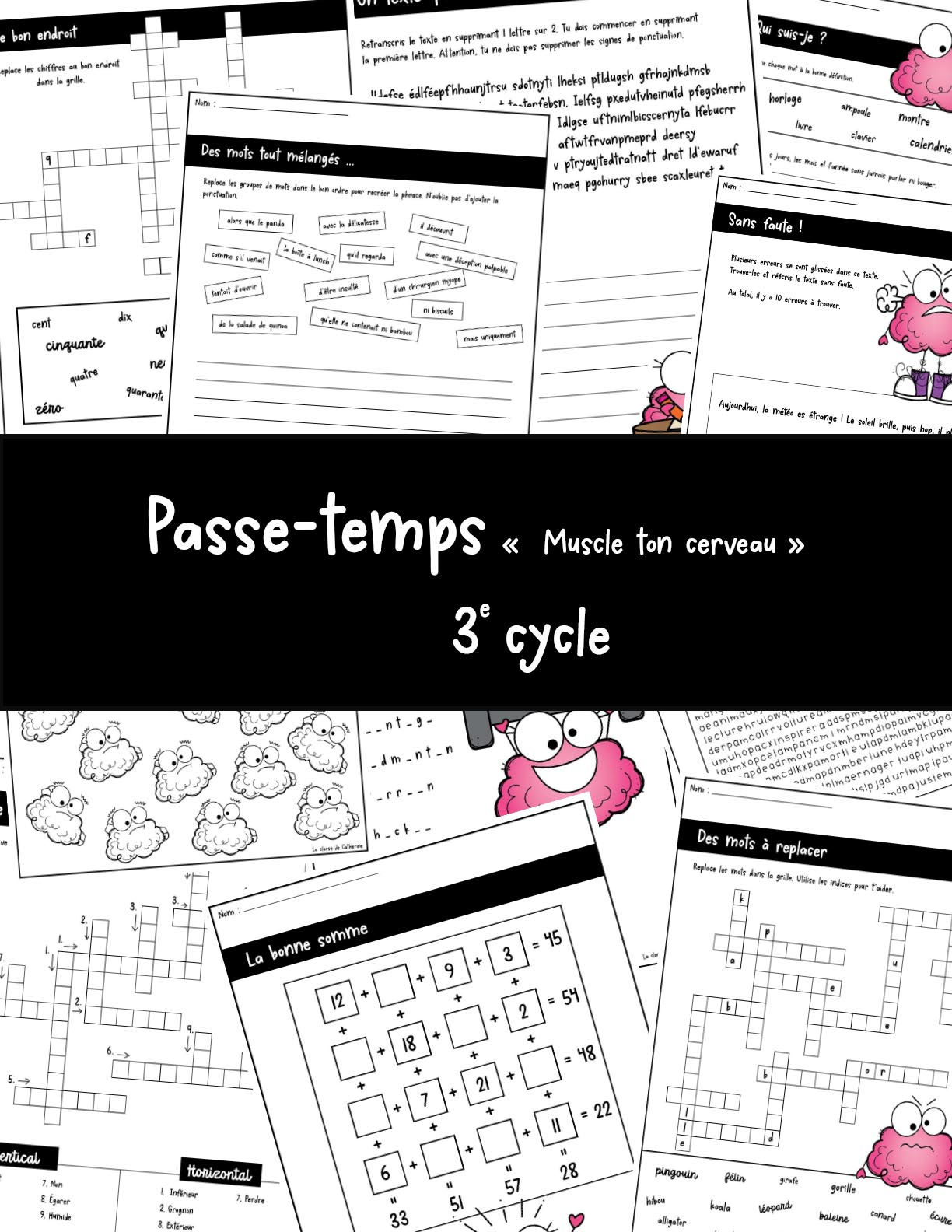 Passe-temps « Muscle ton cerveau » #1
